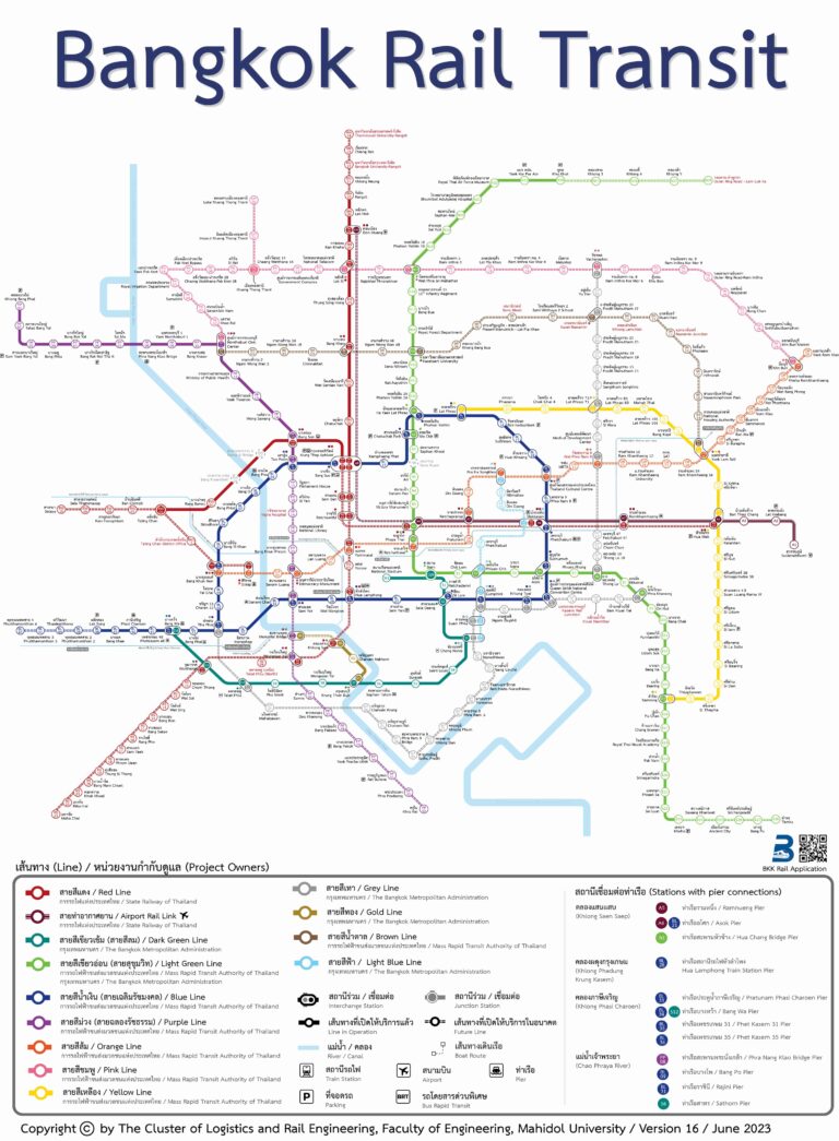 BTS&MRTマップ